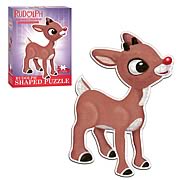 Rudolph the Red-Nosed Reindeer Shaped Puzzle